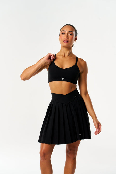 BULLSHAKE - Bullshake Essence Sports Bra - Black - BULLSHAKE - SPORTS BRA