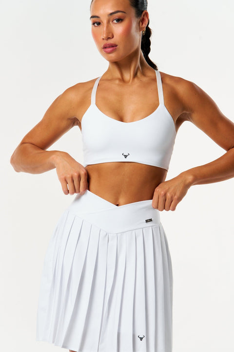 BULLSHAKE - Bullshake Essence Sports Bra - White - BULLSHAKE - SPORTS BRA