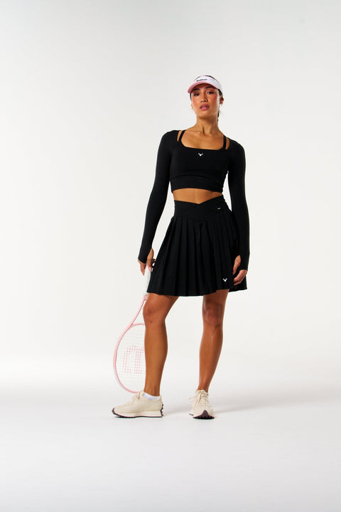 BULLSHAKE - Bullshake Glide Sports Street Skirt - Black - BULLSHAKE - SKIRT