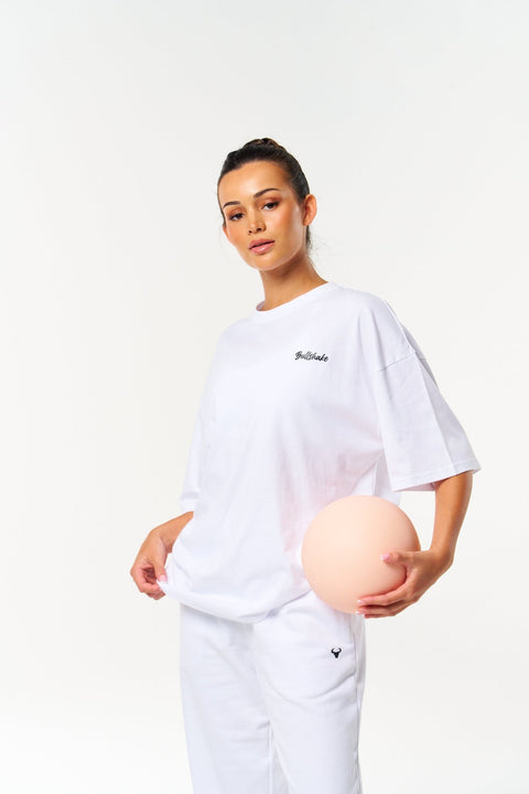 BULLSHAKE - Bullshake Grace Tee - White - BULLSHAKE - TRAINING TEE