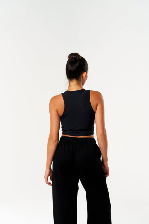 BULLSHAKE - Bullshake Poise Tank - Black - BULLSHAKE - TANK TOPS