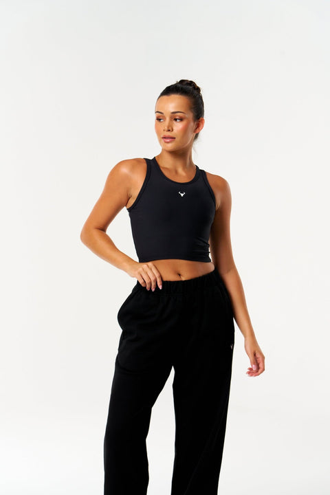 BULLSHAKE - Bullshake Poise Tank - Black - BULLSHAKE - TANK TOPS