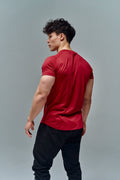 BULLSHAKE - Club Training Tee - Maroon - BULLSHAKE - TRAINING TEE