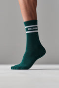 BULLSHAKE - Crew Throwback Sock - Noor Green - BULLSHAKE - SOCKS