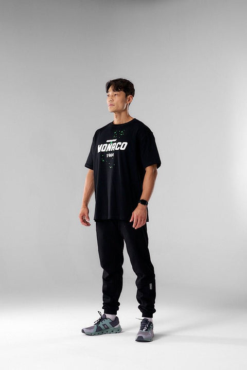 BULLSHAKE - GP Monaco Oversized Tee (Limited Edition) - Black - BULLSHAKE - OVERSIZED TEE