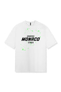 BULLSHAKE - GP Monaco Oversized Tee (Limited Edition) - White - BULLSHAKE - OVERSIZED TEE
