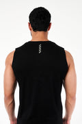 BULLSHAKE - HEX Training Cut - Off - Onyx Black - BULLSHAKE - TRAINING TANKS