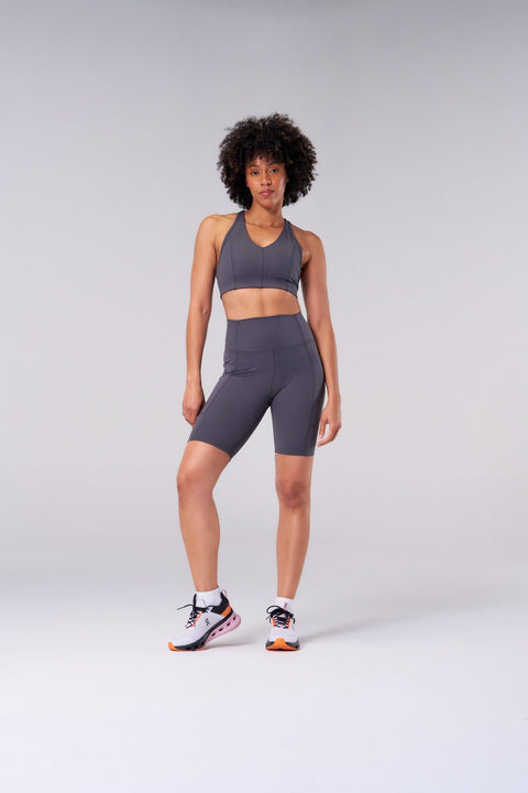 BULLSHAKE - Performance Flex Bra - Gray - BULLSHAKE - SPORTS BRA