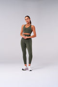 BULLSHAKE - Performance Flex Bra - Olive - BULLSHAKE - SPORTS BRA