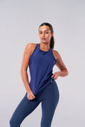 BULLSHAKE - Performance Flex Tank - Navy - BULLSHAKE - TANK TOPS