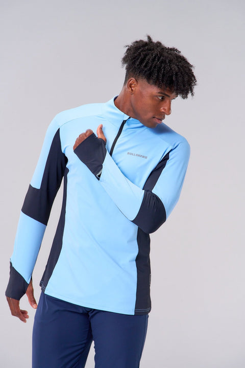 BULLSHAKE - Performance Track Jacket - Ethereal Blue - BULLSHAKE - OUTERWEAR