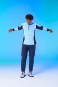 BULLSHAKE - Performance Track Jacket - Ethereal Blue - BULLSHAKE - OUTERWEAR