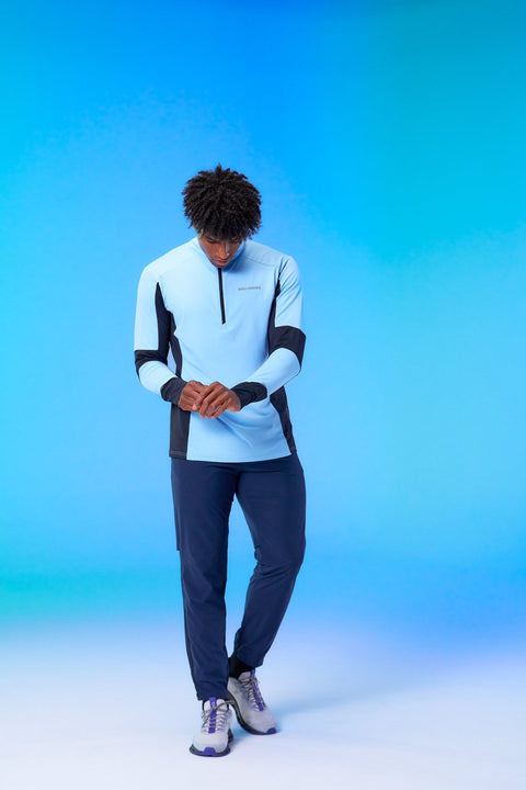 BULLSHAKE - Performance Track Jacket - Ethereal Blue - BULLSHAKE - OUTERWEAR