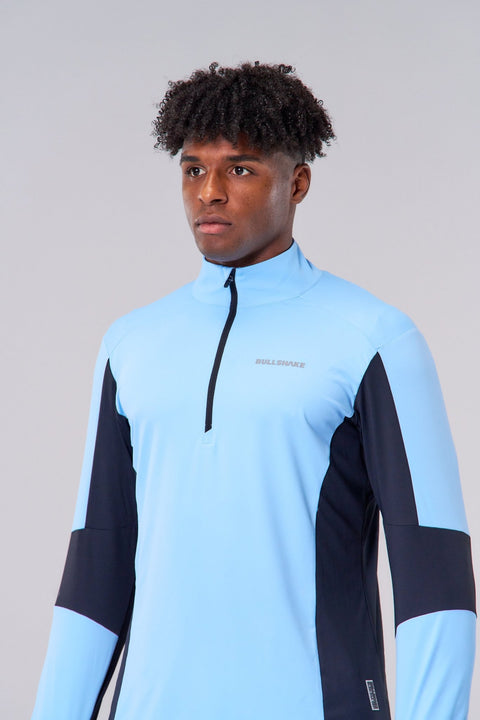 BULLSHAKE - Performance Track Jacket - Ethereal Blue - BULLSHAKE - OUTERWEAR