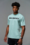 BULLSHAKE - Statement Club Tee - Aqua - BULLSHAKE - OVERSIZED TEE